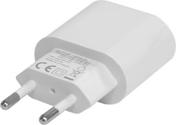 Grab n Go Single USB-C Oplader 18W - Wit