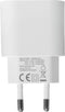 Grab n Go Single USB-C Oplader 18W - Wit