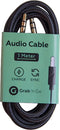 Grab 'n Go Stereo Aux Kabel Zwart