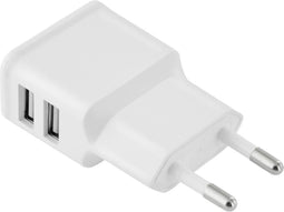 Grab 'n Go Thuislader 2 x usb 2.4a Wit