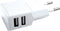 Grab 'n Go Thuislader 2 x usb 2.4a Wit