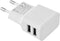 Grab 'n Go Thuislader 2 x usb 2.4a Wit