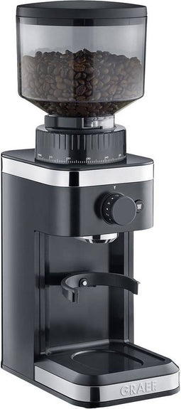 Graef CM502EU Koffiemolen Zwart Stalen kegelmaalwerk