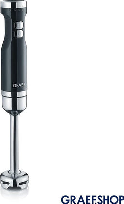 Graef HB 502 - Staafmixer 800W + klopper + hakmolen 0,5l + kunststof beker 0,7l