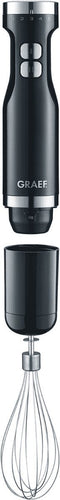 Graef HB 502 - Staafmixer 800W + klopper + hakmolen 0,5l + kunststof beker 0,7l
