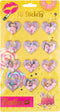 Grafix Besties 3D glitter stickers pak a 12 stuks