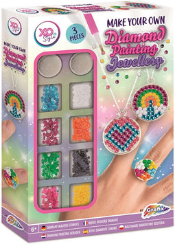 Grafix Diamond Painting Jewellery | Maak je eigen sieraden | Diamond Painting sieraden | Kettingen & ringen | Sieraden meisjes