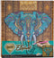 Grafix Diamond Painting Op Canvas | Olifant | Formaat 30x30cm | diamond painting pakket volledig | Thema Dieren | Diamond painting op canvas | Inclusief Diamond painting pen en schudbakje | Eindresultaat ophangen aan de muur