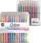 Grafix Gelpennen - 48pcs - 12x neonpennen | 12x Glitterpennen | 12x Metallic pennen | 12x pastelpennen - Gelpennen voor kinderen en volwassenen |