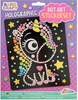 Grafix Holographic Dot Art Stickerset Assorti