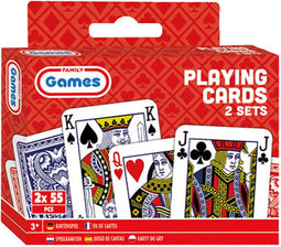 Grafix Klasssieke Speelkaarten, 2 Sets