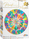 Grafix Mandala Ronde Puzzel 1000 stukjes voor volwassenen | Legpuzzel | Diameter 68 CM | Mandala Legpuzzels | Familie puzzel | geschikt voor kinderen vanaf 14 jaar