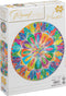 Grafix Mandala Ronde Puzzel 1000 stukjes voor volwassenen | Legpuzzel | Diameter 68 CM | Mandala Legpuzzels | Familie puzzel | geschikt voor kinderen vanaf 14 jaar