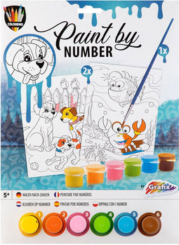 Grafix Schilderen op nummer A4 formaat