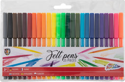 Grafix Viltstiften 25 Stuks