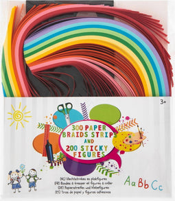 Grafix Vlechtstroken en Vormen, 500dlg.