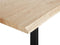 GRAHAM - Eettafel - Lichte houtkleur - 90 x 180 cm - MDF