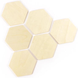 Graine Créative zakje van 30 hexagonale vormen om te decoreren