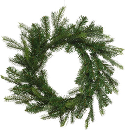 Grandis krans d80h10 cm groen kerst