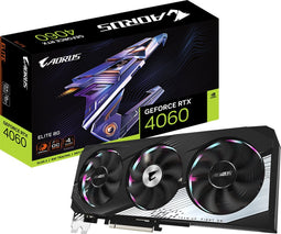 Graphics card Gigabyte GV-N4060AORUS E-8GD 8 GB GDDR6 Geforce RTX 4060