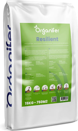 Graszaad Speelgazon Snelkiemend (15kg, 750m2) Organifer - Gazonzaad - Speelgazon Graszaad - Graszaden - Gras Zaad - Graszaad Sportgazon en Speelgazon - Zelfherstellend - Hoge Betredingstolerantie - NAK Gecertificeerd