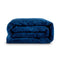 Gravity® Blanket - Verzwaringsdeken - Weighted Blanket - 10 kg - 135x200 cm - Blauw - Standaardhoes