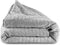 Gravity® Blanket - Verzwaringsdeken - Weighted Blanket - 12 kg - 155x220 cm - Grijs - Standaardhoes