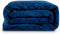 Gravity® Blanket - Verzwaringsdeken - Weighted Blanket - 8 kg - 135x200 cm - Blauw - Standaardhoes