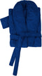 Gravity De Verzwaarde Kamerjas voor Vrouwen en Mannen Comfortabele Nachtkleding Ochtendjas Lang Badjas Velours Warme Superzachte & Gezellige Donkerblauw M - 1,5 kg