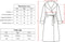 Gravity De Verzwaarde Kamerjas voor Vrouwen en Mannen Comfortabele Nachtkleding Ochtendjas Lang Badjas Velours Warme Superzachte & Gezellige Grijs L - 2 kg