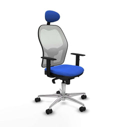 Jorquera Piqueras y Crespo 1D086N1 - Bureaustoel - Hoofdsteun verstelbaar - Blauw