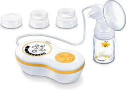 Beurer BY 40 Elektrische borstkolf - 10 Stimulatiestanden - 10 Kolfstanden - Verlicht display - Adapter Avent en NUK flessen - Incl. netadapter en batterijen - 3 Jaar garantie