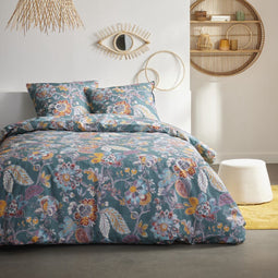 Bedset met katoenen print SUNSHINE LOUISON
