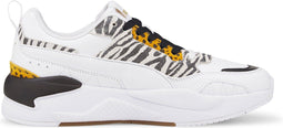 PUMA X-Ray Safari - Dames Sneakers - Chunky zool - White/Saffron/Mineral Yellow/Black - Maat 37