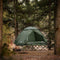 SoBuy OGS32-II-L-GR - Opblaasbare Camping Tent - 2 Persoons - Legergroen 193x145cm