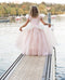 Great Pretenders Verkleedkledij Antique Princess jurk - Roze - Maat 5-6 jaar