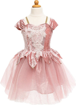 Great Pretenders Verkleedkledij Ballerina jurk - Dusty Rose - Maat 5-6 jaar
