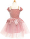 Great Pretenders Verkleedkledij Ballerina jurk - Dusty Rose - Maat 5-6 jaar