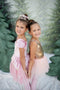 Great Pretenders Verkleedkledij Ballerina jurk - Dusty Rose - Maat 5-6 jaar