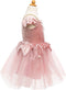 Great Pretenders Verkleedkledij Ballerina jurk - Dusty Rose - Maat 5-6 jaar