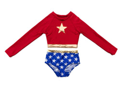 Great Pretenders Verkleedkledij Bikini Wonder Woman - Multi 3-4Y