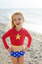Great Pretenders Verkleedkledij Bikini Wonder Woman - Multi 3-4Y