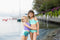 Great Pretenders Verkleedkledij Bikini Zeemeermin - Multi - Maat 5-6 jaar