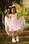 Great Pretenders Verkleedkledij Eerhoorn jurk met hoofdband - Roze - Maat 5-6 jaar