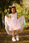 Great Pretenders Verkleedkledij Eerhoorn jurk met hoofdband - Roze - Maat 3-4 jaar