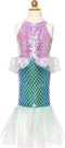 Great Pretenders Verkleedkledij Misty Zeemeermin jurk - Multi - Maat 7-8 jaar