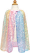 Great Pretenders Verkleedkledij Ombre Sequins - Cape - 4/6 jaar
