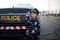 Great Pretenders Verkleedkledij Politie vest met hoed en walkie - Blauw - Maat 5-6 jaar