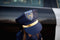 Great Pretenders Verkleedkledij Politie vest met hoed en walkie - Blauw - Maat 5-6 jaar