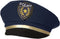 Great Pretenders Verkleedkledij Politie vest met hoed en walkie - Blauw - Maat 5-6 jaar
